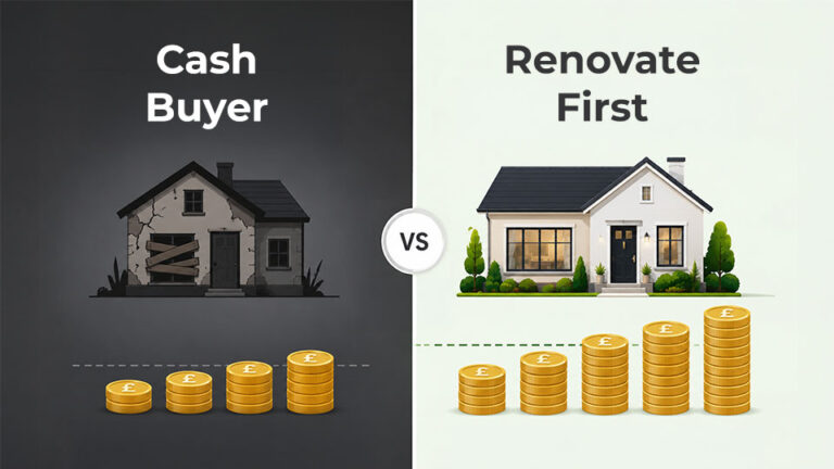 Cash Buyer Offers vs Renovating First: The Difference Can Be Huge